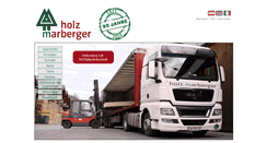 Desktop Screenshot of holz-marberger.at