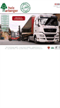 Mobile Screenshot of holz-marberger.at