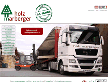 Tablet Screenshot of holz-marberger.at